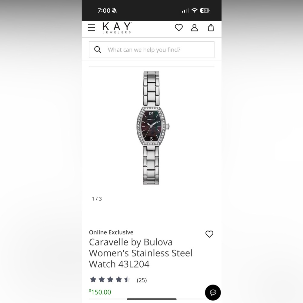 Caravelle womens watch